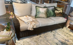 [BL5030] SOFA TRIPLE SEAPORT FIBRA CAFÉ COJIN BEIGE HAI20C195A-3D-YH5516