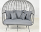 [BL5028] DAYBED KORO COLOR GRIS