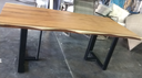 [IC4341] MESA COMEDOR RECTANGULAR MADERA RUSTICA 220 CM