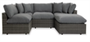 [BL6228] SET SOFA SECCIONAL EN L 1 OTTO GRIS HAI18C108A-W-S-1