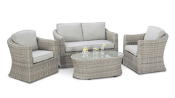 [BL6421] SET SOFA DOBLE OXFORD 2 INDIVIDUALES MESA CENTRO CAFE MIXTO HAI24C38A-HH8974