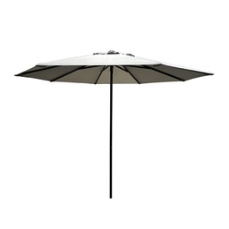 [BL6459] SOMBRILLA 3M  REDONDA POP UP ESTRUCTUR NEGRO MATE TELA BOULDER HAUKP39308-9S-4220