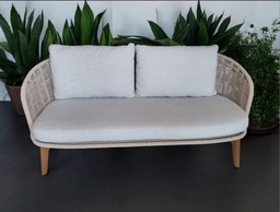 [BL6630] SOFA DOBLE BAGEL COLOR BEIGE J5AKC8605B11ROP