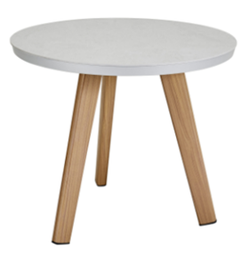[BL6646] MESA LATERAL BAGEL SOBRE CERAMICO J5AKT8605B64ALU