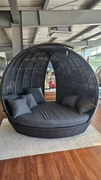 [BL6697] DAYBED LOVEBOAT GRIS HAIGB025A-W-1