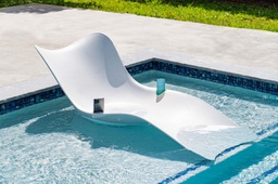 [BL6713] ASOLEADORA WAVE IN-POOL BLANCA PANAMA JACK PJO-5300-WHT-2CL