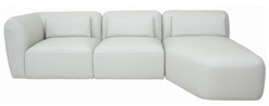 [BL6743] SOFA EN L TRIPLE NIEM C1 AREIA