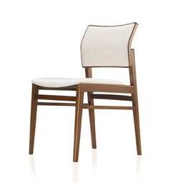 [BL6807] SILLA ZÉLIA COLOR NEGRO TELA H54 SULCAD360