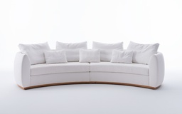 [BL6827] SOFA 3 PUESTOS BLANCO THERA 4A77 SER010402