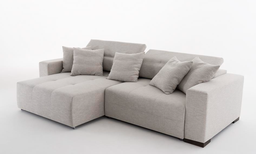 [BL6832] SOFA EN L LETO CAFÉ 3A88 115X55X75 SER0460205