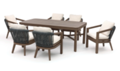 [BL6894] MESA COMEDOR 40X80 PUL BLAKE APRAGLR00230P01