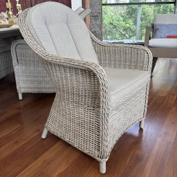 [BL6912] SILLA COMEDOR WINCHESTER CAFÉ COJIN BEIGE HAI24C036A-W-5110