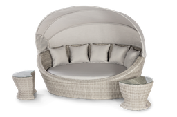 [BL6914] DAYBED OXFORD CAFE MIXTO 2 MESAS LATERALES HAI20C39A-HH8974