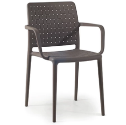 [BL6955] SILLA FAME-K CON BRAZOS BEIGE PAP901758