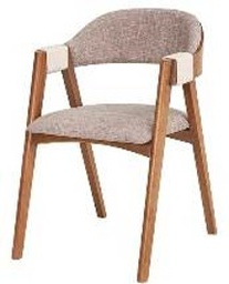 [BL6988] SILLA CORDA COLOR ALMENDRA TELA H79 SULCAD290