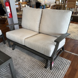 [BL7169] SOFA DOBLE MARTINEQUE GRIS COJIN BEIGE HAI16C067A-G