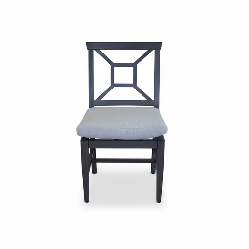 SILLA COMEDOR MARTINIQUE GRIS COJIN BEIGE HAI16C65A-K
