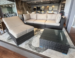 [BL7353] SOFA SECCIONAL RIO CAFE MIXTO HAI11C116A-W-S