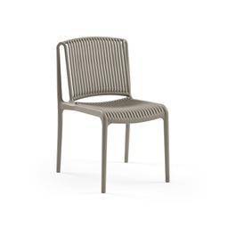 [BL7381] SILLA NES SIN BRAZOS MARRON TILM-CH-NES-MIN