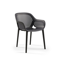 [BL7084] SILLA ATRA CON BRAZOS NEGRA TILM-AC-ATR-ANT-BLK