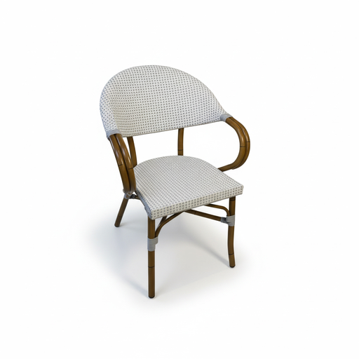 SILLA PARIS 5B CON BRAZOS BLANCA J5AAC3505B04TEX