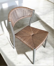 [BL7440] SILLA COMEDOR PRAGE SIN BRAZOS CAFE OSCURO J5AAC5681D01RAT