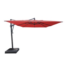 [BL7528] SOMBRILLA CANTILEVER  RECTANGULAR 3X4M ESTR NEGRO TELA SUNSET C/BASE HAIAKZ34RT9S4215BC0519C2