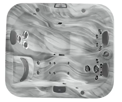 SPA JAC315 CON TAPA Y SMART TUB CABINET SMOKED EBONY SHELL MORNING MIST 2026